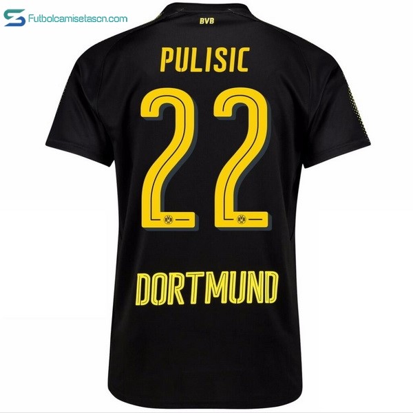 Camiseta Borussia Dortmund 2ª Pulisic 2017/18